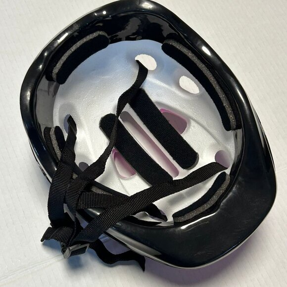 Kids Bike Helmet Pink Flames Child Safety Gear for Skateboarding, Roller Skating - Picture 6 of 8